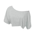 thumbnail image 6 of Off Shoulder T Shirts for Women 2026 Summer Short Sleeve One Shoulder Casual Cropped Tshirt Going out Tops Streetwear, 6 of 6