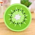 thumbnail image 2 of Silicone Drink Coaster,Heat-Insulated Non Slip Fruit Slice Drink Cup Mat,Colorful Unique Slice Silicone Drink Cup Placemat for Drinks Prevent Furniture and Tabletop,Heavy Duty,G,3.46x3.46", 2 of 6