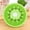 Green, variant on ZOURIH 1 Piece Cute Fruit Coasters Rubber Drink Coasters Fun Cup Mat orange Kiwi Watermelon Pitaya Pads for Bar Kitchen and Patio Tabletop,Orange