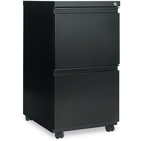 Alera 2-Drawer Mobile Pedestal File, 15-7/8w x 19-1/4d x 28-1/4h