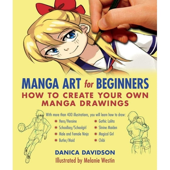 Manga Art for Beginners : How to Create Your Own Manga Drawings (Paperback)