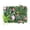 B, variant on Artificial Green Wall Panel with Flowers, Realistic Foliage Hedge Mat for Indoor Outdoor Decor, Privacy Screen Greenery Backdrop for Balcony, Garden & Patio