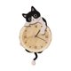 thumbnail image 2 of Reloj de pared con forma de gato, silencioso, para decoración del hogar, bonito y decorativo con péndulo. Estilo B, 2 of 9
