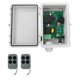 thumbnail image 1 of Placa de Control para Persiana Enrollable con Receptor de Motor Tubular de 220 V CA + 2 Mandos A Distancia para Abridor de Puerta de Garaje, 1 of 5