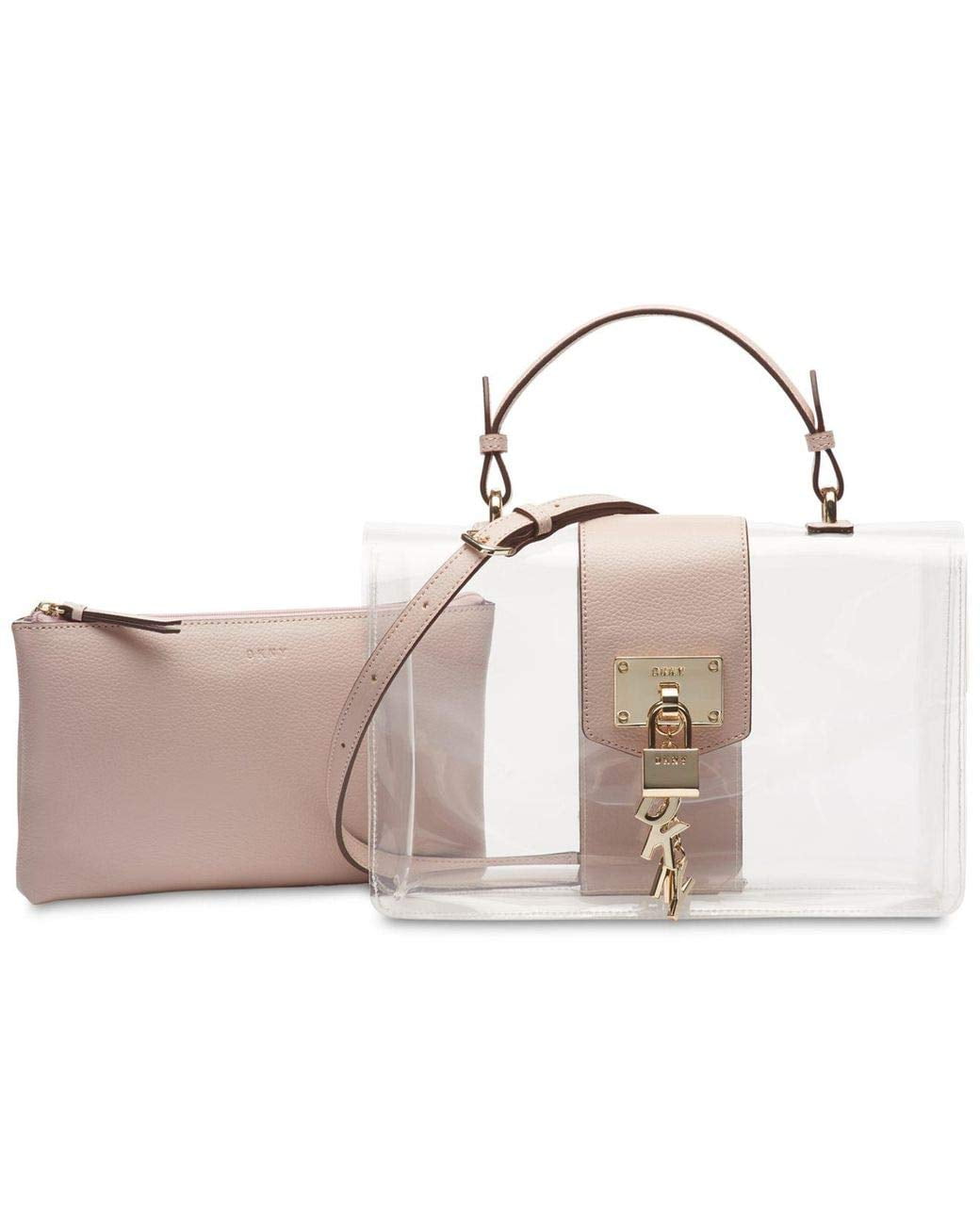 dkny transparent bag