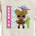 thumbnail image 3 of LOL Surprise! - Queen Bee Born To Roam - Toddler And Youth Crewneck Fleece Sweatshirt, 3 of 5