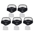 thumbnail image 1 of 5 piezas máscaras faciales resistentes respirables antipolvo niebla boca protección nasal Sunnimix Máscaras de algodón Mujer, 1 of 7
