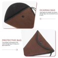 thumbnail image 3 of 3pcs Portable Ocarina Storage Bag Musical Instrument Protector Travel Bag For Holes Ocarina Pouch With Wear Resistant Material, 3 of 5