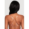 thumbnail image 7 of Womens Stylish Padded Push Up Balconette Bra with Clear Back Straps, 7 of 7