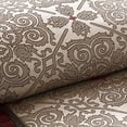 thumbnail image 2 of Madison Park Donovan 7 Piece Comforter Set, Californie Très Grand, Rouge, 2 of 5