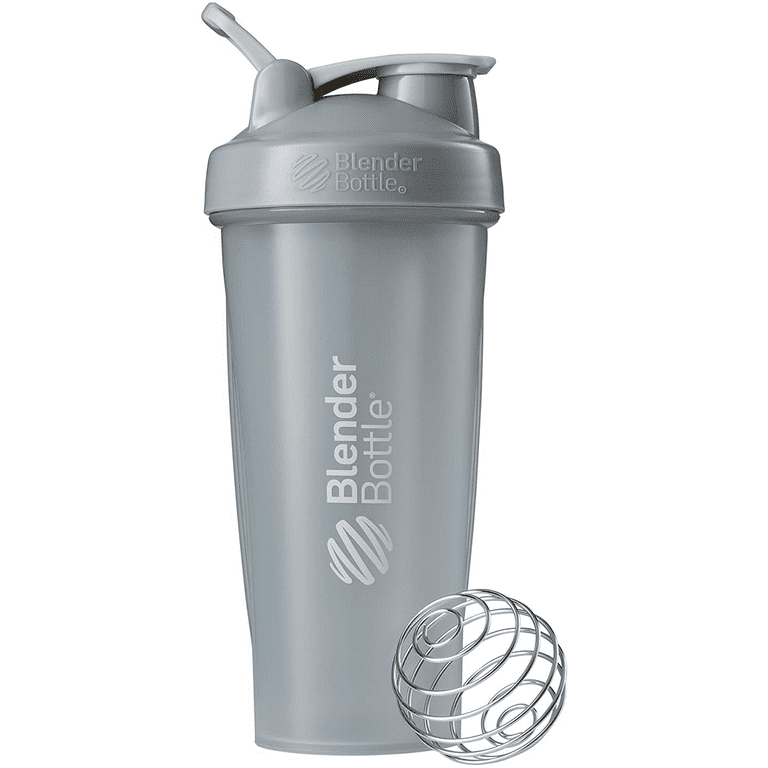  BlenderBottle SportMixer Shaker Bottle Perfect for Protein  Shakes and Pre Workout, 28-Ounce, Black : Everything Else