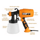 thumbnail image 2 of Pulverizador De Pintura Portátil Portátil Inalámbrico 950ml Naranja Con Negro, 2 of 5