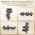 thumbnail image 4 of 5221EA1008A WH13X10017 Washer Water Inlet Valve for Washer WPGT9150H0MG, WPGT9150H0WW, WPGT9350C0PL, WPGT9350C0WW, 4 of 5