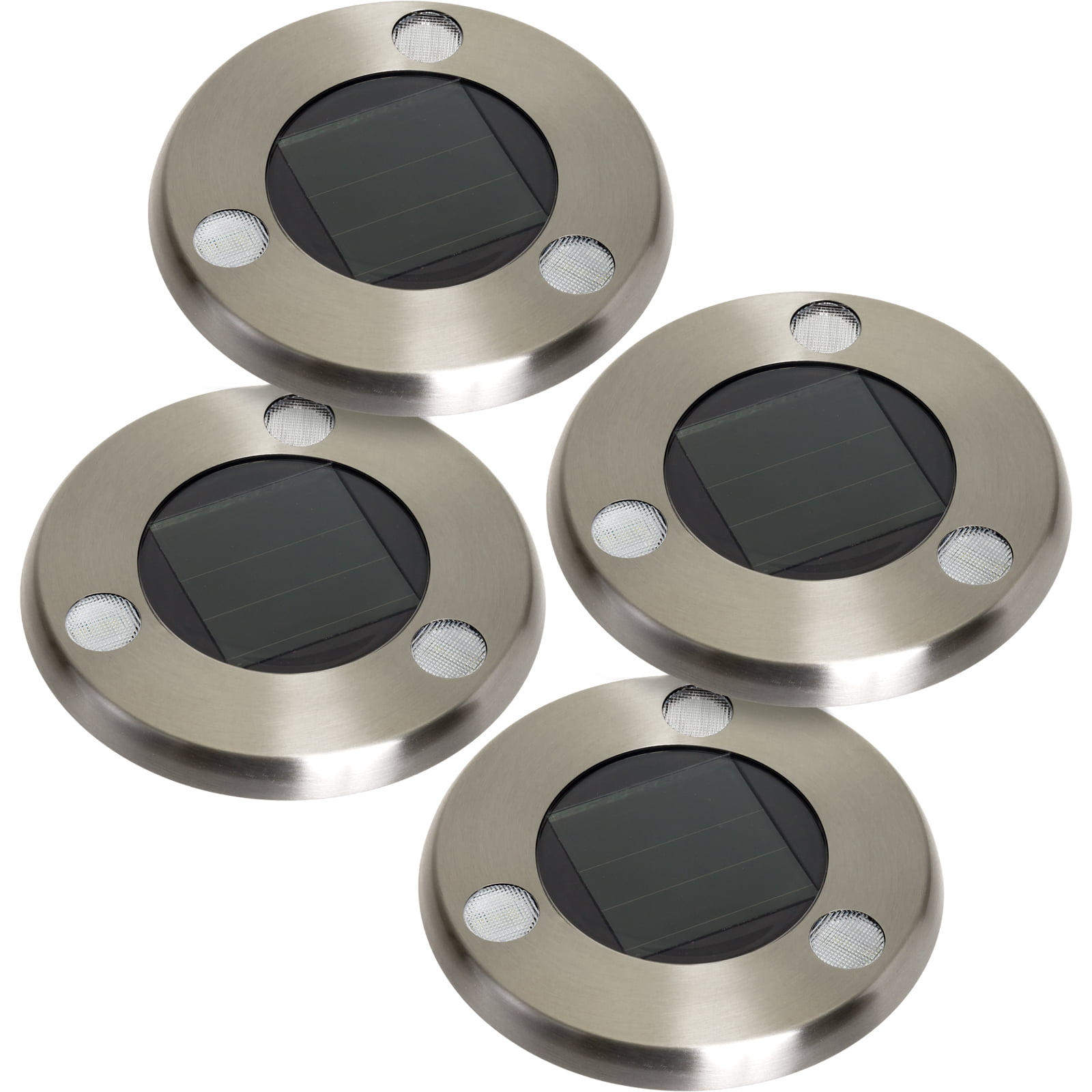 Westinghouse Solar Flat In-Ground Driveway Light Set 4 Pack 