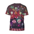 thumbnail image 6 of Invader Zim Fun T-Shirt for Men Novelty 3D Pritneted Casual Short Sleeve Tees Shirt Summer Street T Shirt Top, 6 of 7