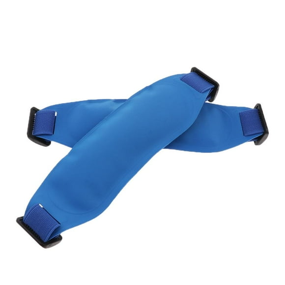 Pack of 2pcs, Reusable, Blue Ice Pack with Beads, for