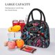 thumbnail image 5 of Disketp Paisley Bolsa Térmica para Almuerzo, Lonchera con Abertura Amplia y Gran Capacidad, Organizador Reutilizable para Mujeres, Hombres y Adultos, 5 of 6