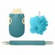 thumbnail image 2 of Xihbxyly Juego de Toallas de Baño de Doble Cara, Exfoliante para La Espalda, Guantes Elásticos, Bolas de Baño con Espuma, Elimina Piel Muerta, Mejora La Circulación, Baño Relajante, Juego de 3 Piezas, 2 of 7