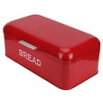 thumbnail image 3 of Boîte à Pain Style Européen, Récipient de Stockage Alimentaire, Accessoire de Cuisine pour Boulangerie Rouge, 3 of 17