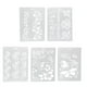 thumbnail image 1 of Plantilla De 5 PCS STENCIL Multi Pintura Craft DIY Imagen Decorativa - 2, 1 of 9