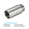 thumbnail image 4 of Unique Bargains G1/2 Female to G1/2 Male Thread 40mm Stainless Steel Extension Pipe Fitting, 4 of 5