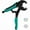 Green, variant on Heavy Duty Metal Button Fastener Tool for Repair Canvas Sewing Tarps