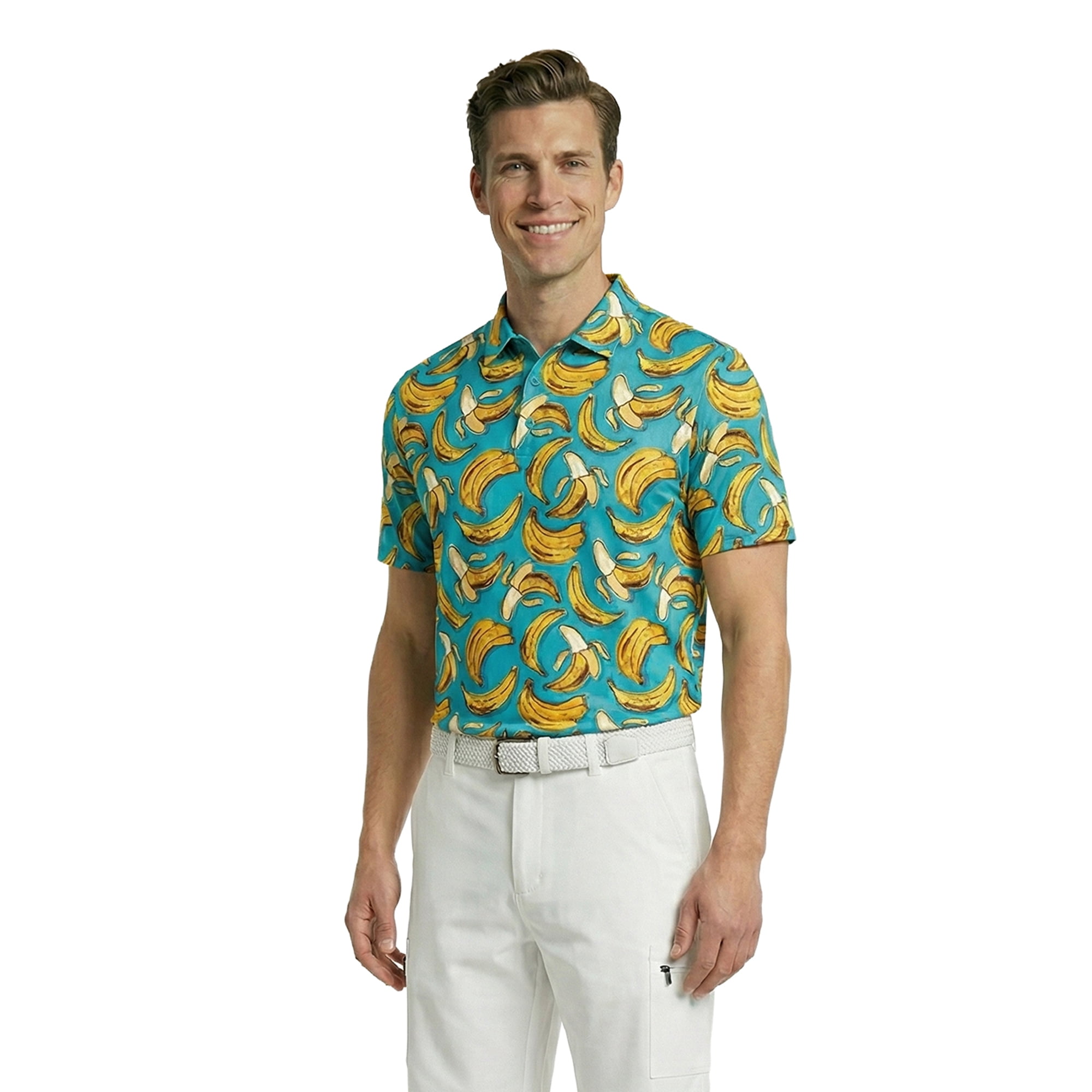 Birdie Bound Men' s & Big and Tall Golf Polo Shirts, Sizes XS-4XLT