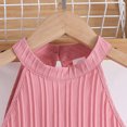 thumbnail image 3 of GYRATEDREAM Girl's 2 Piece Outfit Set Sleeveless Halter Top and Wide Leg Pants Set Jumpsuit Summer Clothing Sets for 11-12 Years, 3 of 9