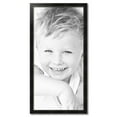 thumbnail image 2 of ArtToFrames 22" x 45" Honors Black with Silver Picture Frame, 22x45 inch Black Wood Poster Frame (WOM-5157),  Pack, 2 of 7