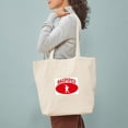 thumbnail image 3 of CafePress - Bagpipes (Red Circle) Tote Bag - Unisex Canvas Tote Bag, Beige, 1-Piece, 3 of 7
