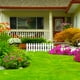thumbnail image 2 of Juego de 2 vallas decorativas para jardín: Borde de plástico para patios y parterres. Valla de jardinería exterior de fácil instalación. Paneles de piquete para jardín., 2 of 7