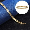 thumbnail image 3 of Pulsera de Acero inoxidable Jadeshay joyería de Brazalete de mujer de moda oro, 3 of 8