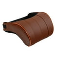 thumbnail image 1 of Campo genérico de almohada de almohada para almohadas, portátiles, cómodo con correa ajustable accesorios interiores de cuero PU PU , MarrÓn Marrón, 1 of 8