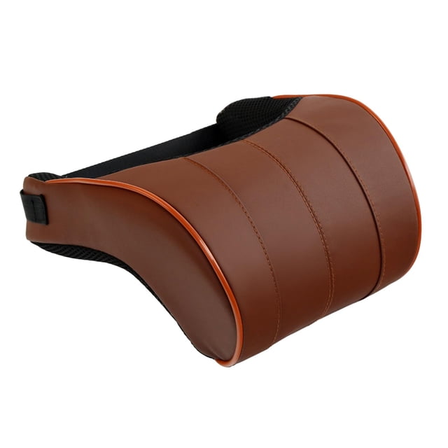 Campo genérico de almohada de almohada para almohadas, portátiles, cómodo con correa ajustable accesorios interiores de cuero PU PU , MarrÓn Marrón
