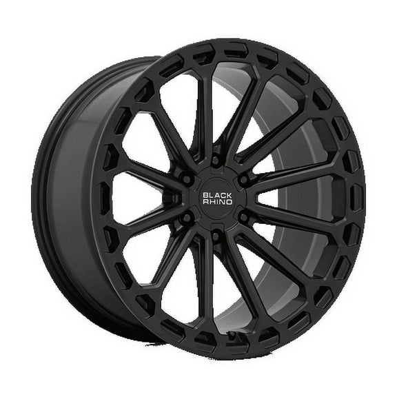 Black Rhino Aluminum Rim KAIZEN 17X9.5in Matte Black Finish, 1795KZN126140M12