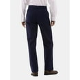 thumbnail image 3 of George Men's and Big Men’s Wrinkle Resistant Flat Front Khaki Pants, Waist Sizes 29-56, 3 of 5