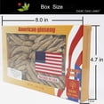thumbnail image 3 of Hand-Selected Cultivated American Wisconsin Farmed Ginseng Root Long Medium16OZ  4 Boxes of 4oz, 3 of 10