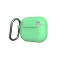 thumbnail image 5 of [U] by UAG AirPods (3rd Gen, 2021) Case Soft Smooth Silicone Stylish Dot Pattern Protective Cover with Carabiner Keychain, Spearmint, 5 of 6