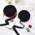 thumbnail image 6 of 10 Yards Snap Button Tape Trim Sewing Snaps Buttons Zipper Fastener Replacement Cotton lambdoid Ribbon with Metal Buttons for Sewing DIY Black, 6 of 7