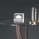thumbnail image 1 of Pisapapeles de cristal 3D, recuerdos grabado de señales meteorológica adornos artesanales para oficina, hogar, habitación, decoración de Lluvia perfecl Cubo de cristal, 1 of 7