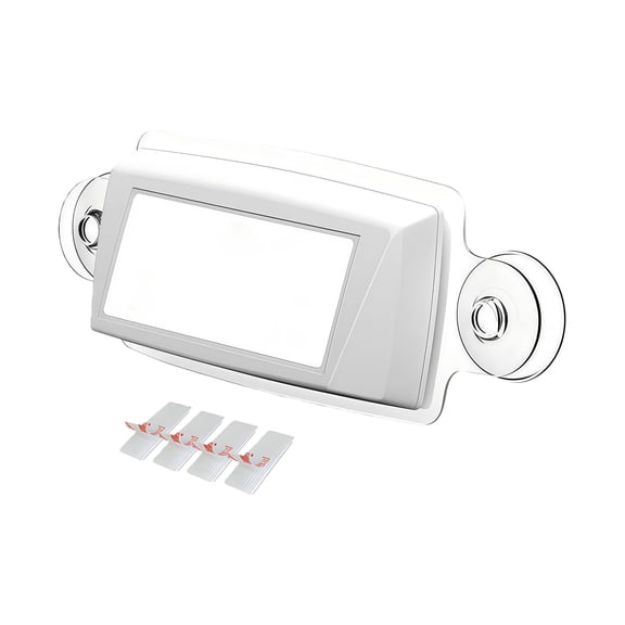 Pass Holder with Suction Cup Mounting Clear for Vehicles