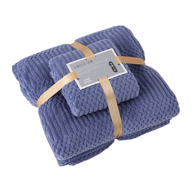 Toalla De Ducha, Toalla De Altamente Absorbente De Lana De Coral Para El Hogar Para Uso Diario
