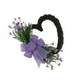 thumbnail image 3 of 18Inch Valentine's Day Wreaths, Heart Shaped Door Decoration Spring Decor Front Door Sign with Ribbon Bow,Artificial Wedding Garland for Indoor and Outdoor Use, 3 of 5