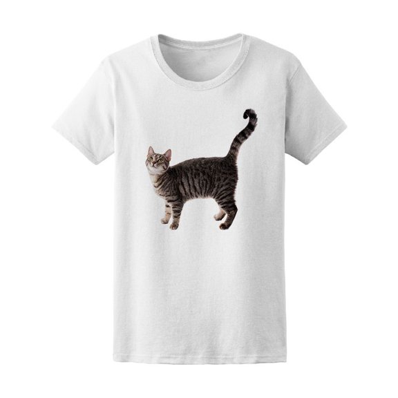 Cutest Cat With Long Tail Tee Women's -Image by Shutterstock