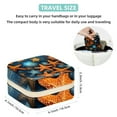 thumbnail image 5 of Starfish Travel Portable Square Jewelry Box Organizer Earring Necklace Bracelet Holder Decorative Display Case Stand Storage Box, 5 of 6