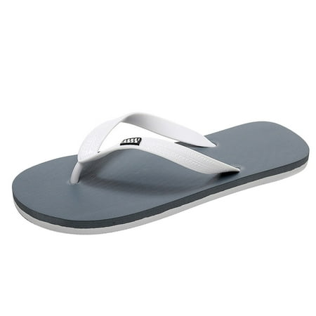 

Sandals Men Beach Casual Flip Flop Sandal Pvc Grey 39