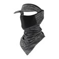 thumbnail image 4 of Cubierta de la cara de protección solar Ciclismo Ciclismo de verano Cubierta de tapa del cuello Cubierta de la polaina para acampando Mujeres mochilas gris, 4 of 8