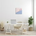 thumbnail image 2 of Downhill Bike Ride Tropical Bird Modern Cityscape Town & City Gallery-Wrapped Canvas Print Wall Art, 17x17, 2 of 5