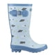 thumbnail image 1 of Cotswold - Botas de Agua Farmyard Slip-on Diseño Oveja para Mujer (Azul), 1 of 4