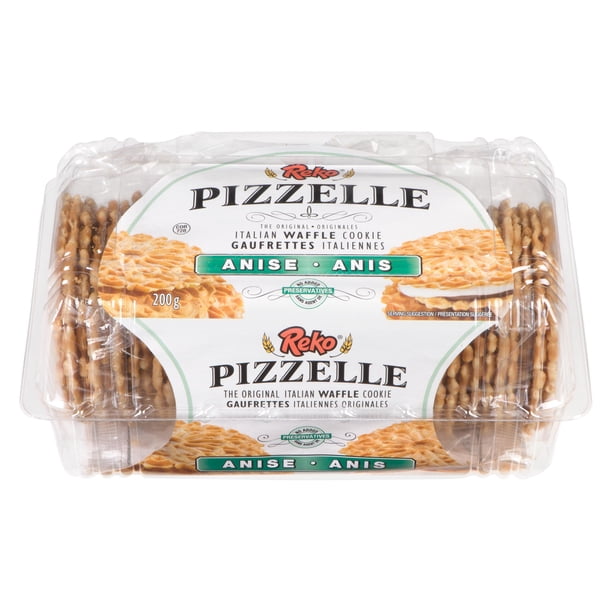 Reko Pizzelle Anise Italian Waffle Cookies, 200 g Walmart.ca